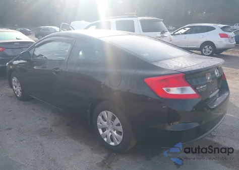 2012 Honda Civic Lx from USA, damaged, VIN 2HGFG3B51CH502775